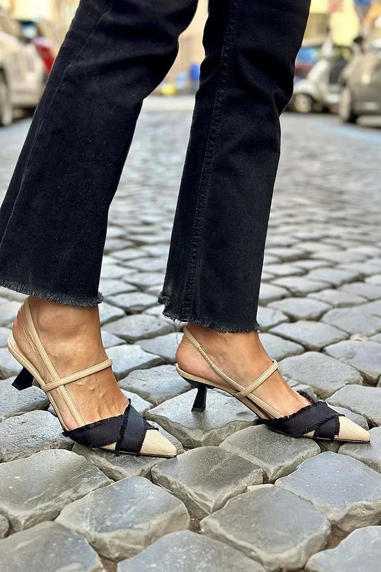 Sophie™ | Elegant Sling Back Shoes