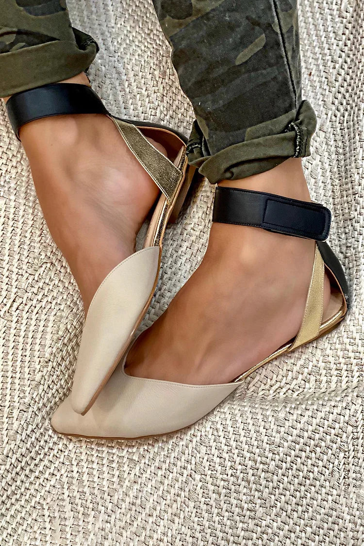 Anahera™ | Chic Two-Tone Flats