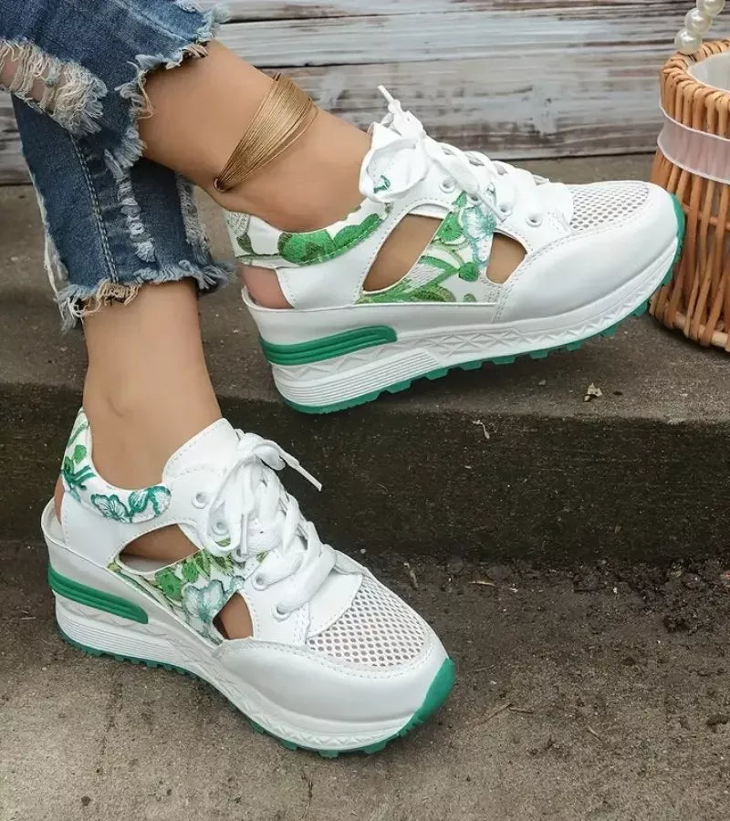 Sandra™ | Ultra Comfortable and Breathable Wedge Shoes