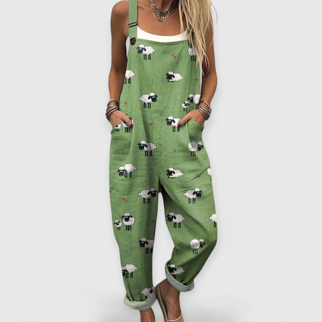 Yolanda™ | Wide-Leg Floral Jumpsuit