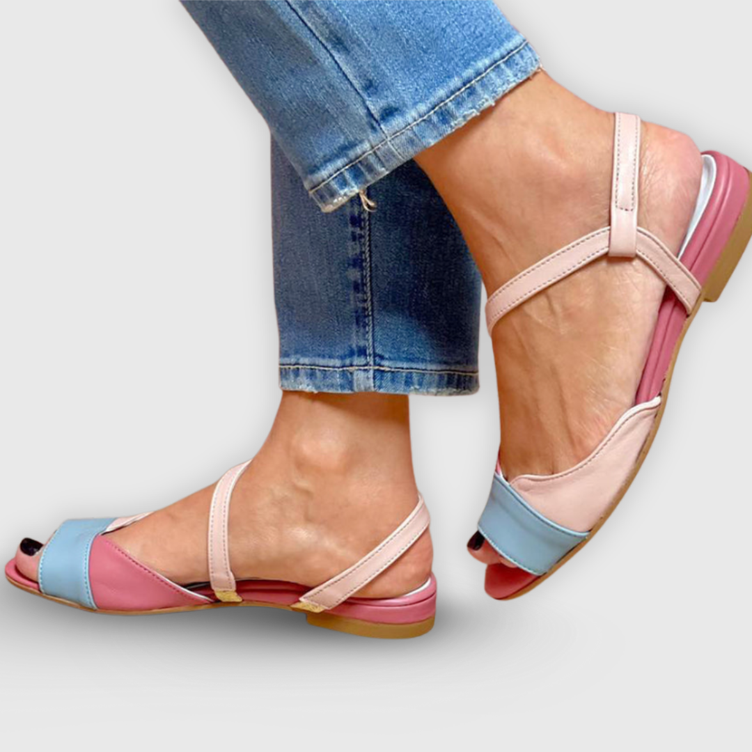 Lorraine™ | Elegant Flat Sandal