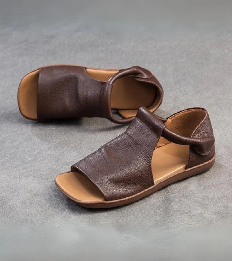 Marcella™ | Vintage Flat Sandals for Every Occasion