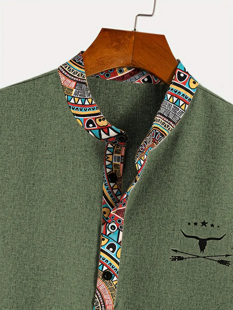 Van Der Waal™ | Elegant Short-Sleeved Shirt