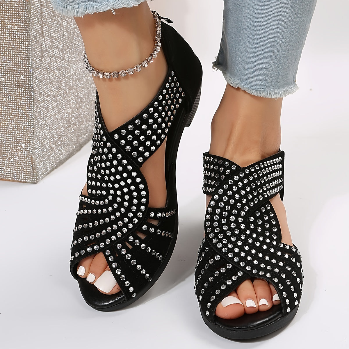 Zayla™ | Comfortable Sparkle Sandals