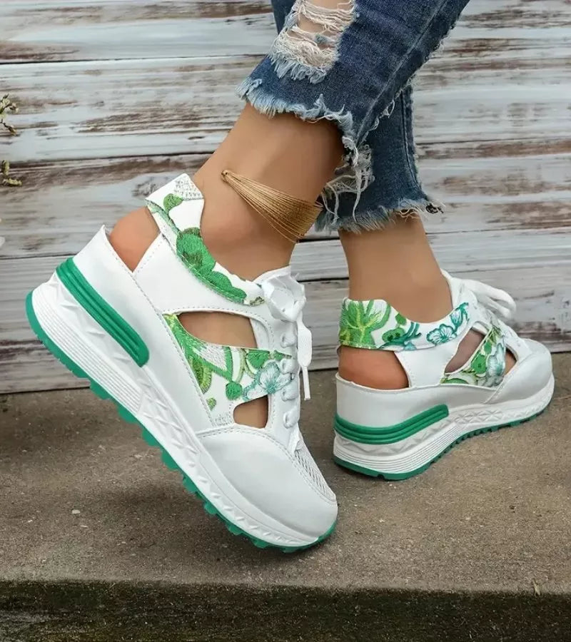 Sandra™ | Ultra Comfortable and Breathable Wedge Shoes