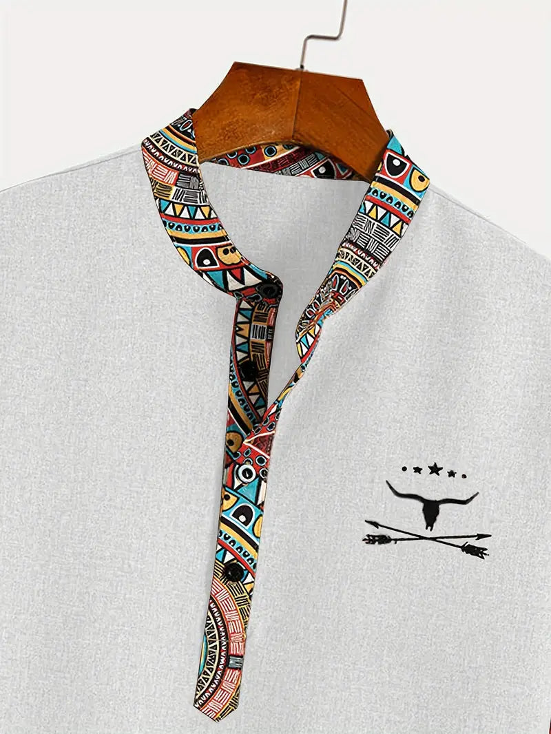 Van Der Waal™ | Elegant Short-Sleeved Shirt