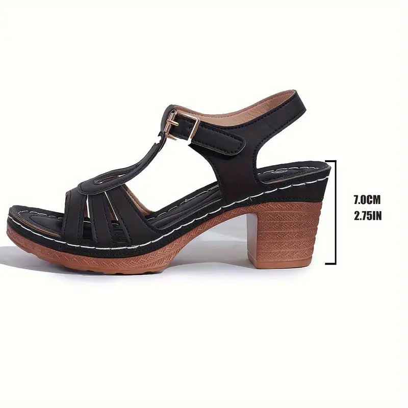 Manaia™ | Fashionable Orthopedic Sandals with Thick Platform Soles