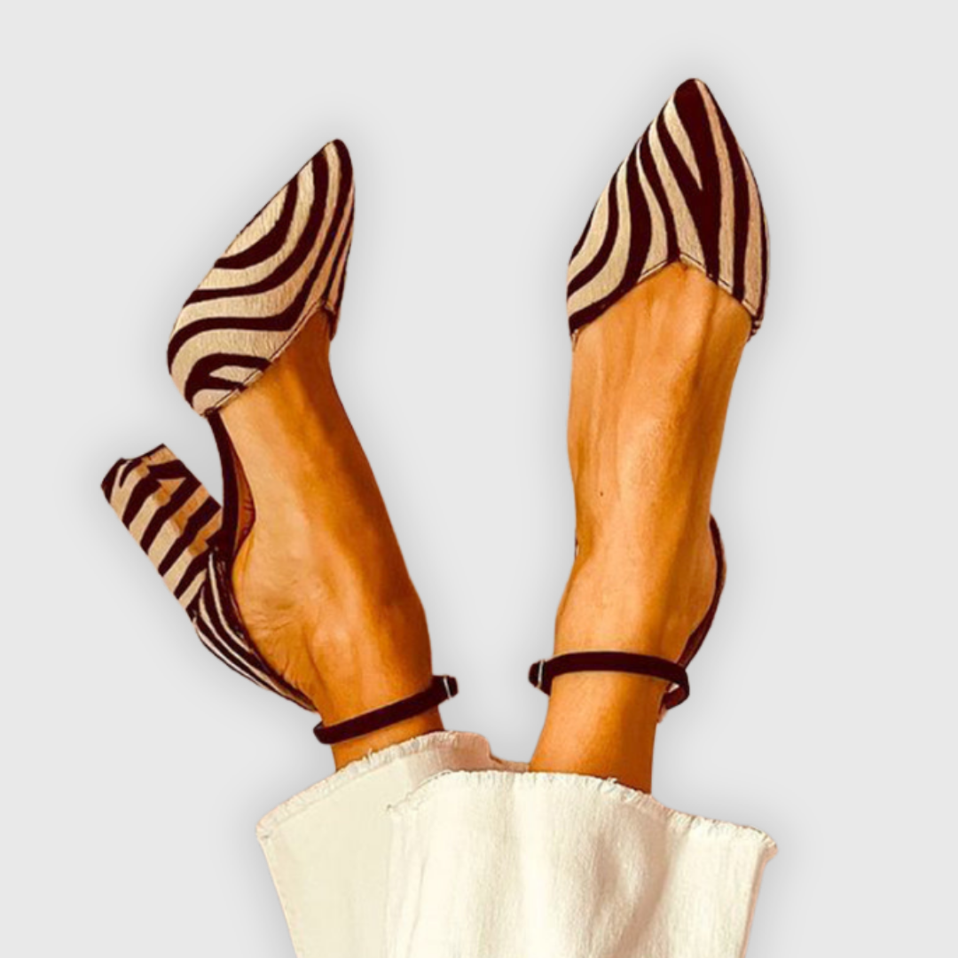 Doris™ | Zebra Print Sandal