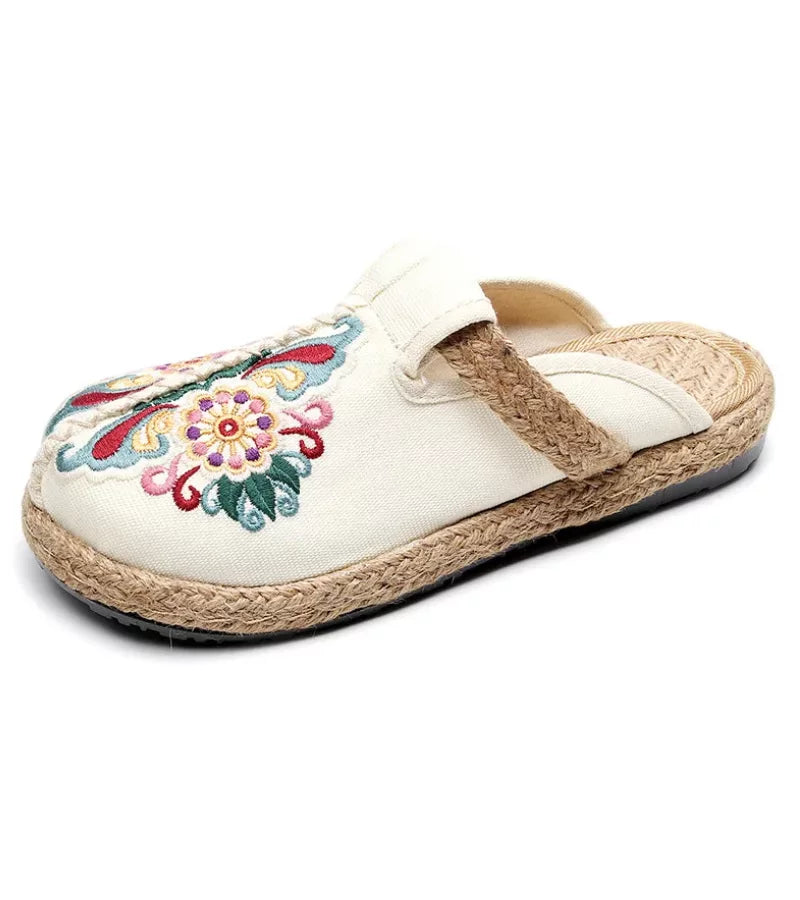 Flora™ | Ultra-Light Embroidered Sandals