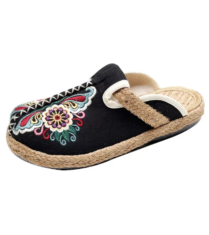 Flora™ | Ultra-Light Embroidered Sandals