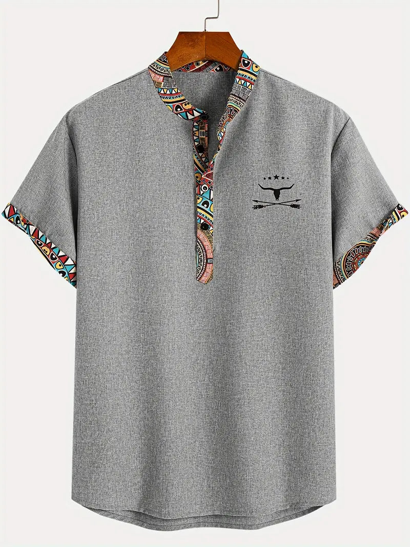 Van Der Waal™ | Elegant Short-Sleeved Shirt