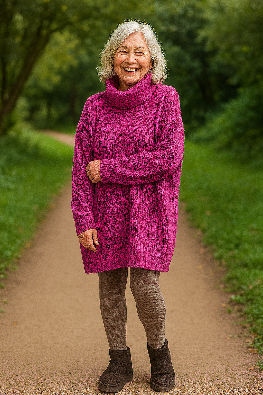 Rowena™ | Sweater Dress — Feel Beautiful Without the Fuss