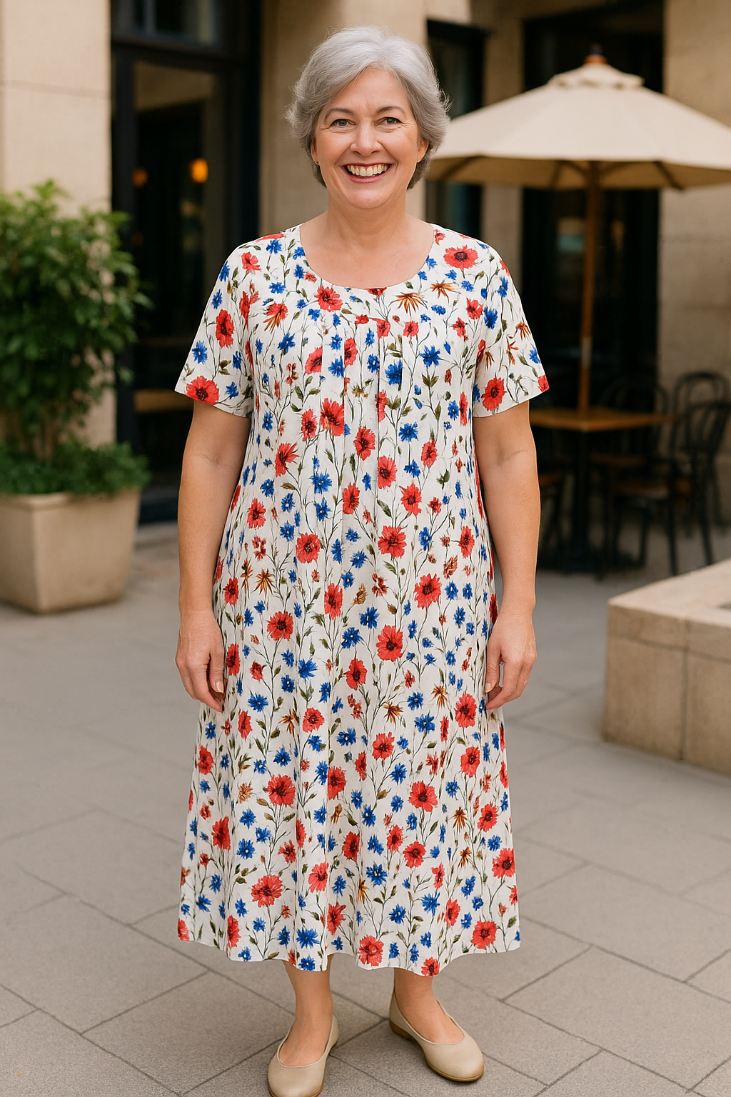 Ivryrose™ | Dress - Elegant Flow –Tummy-friendly design