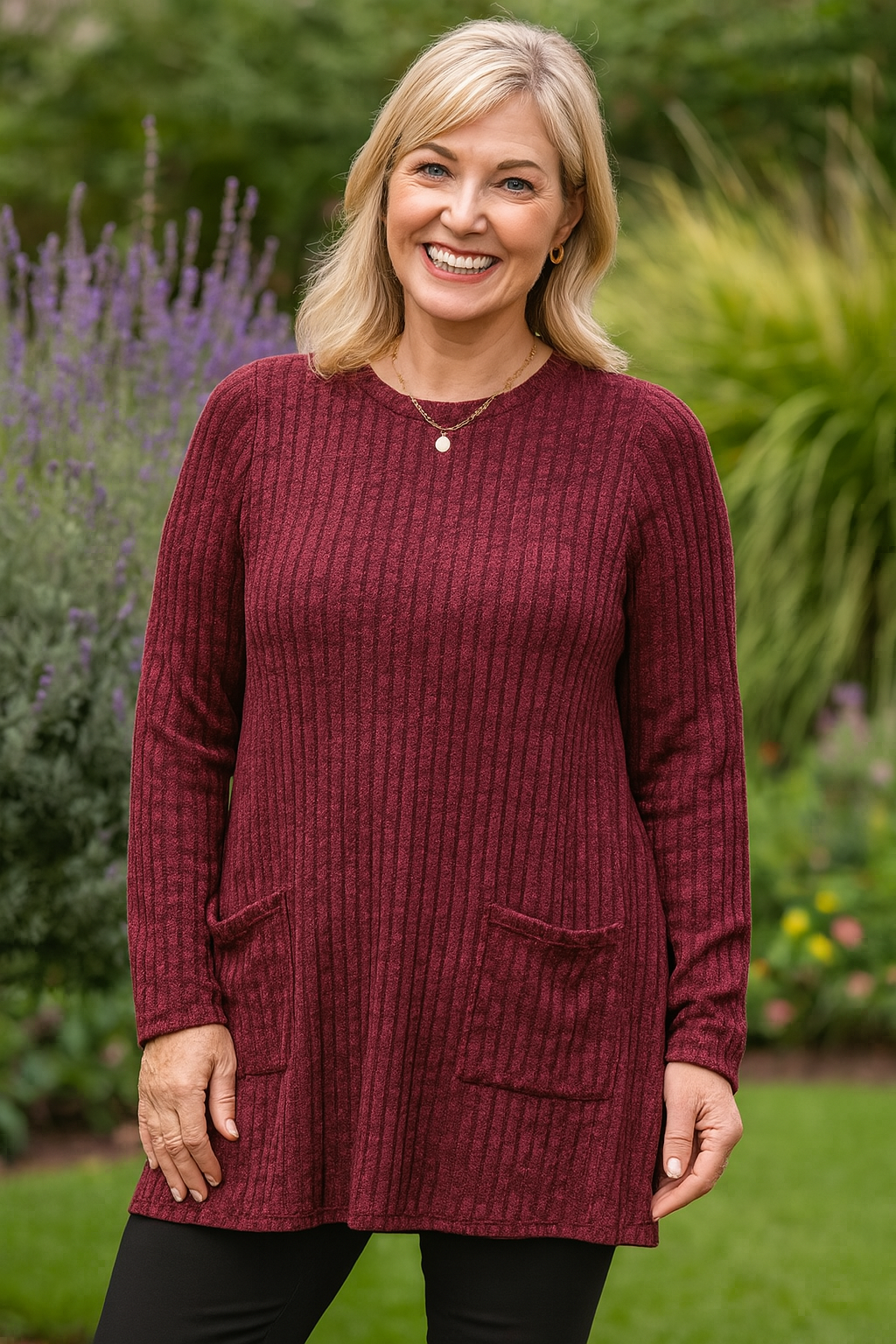 Thalia™ | Soft Confidence Pocket Tunic