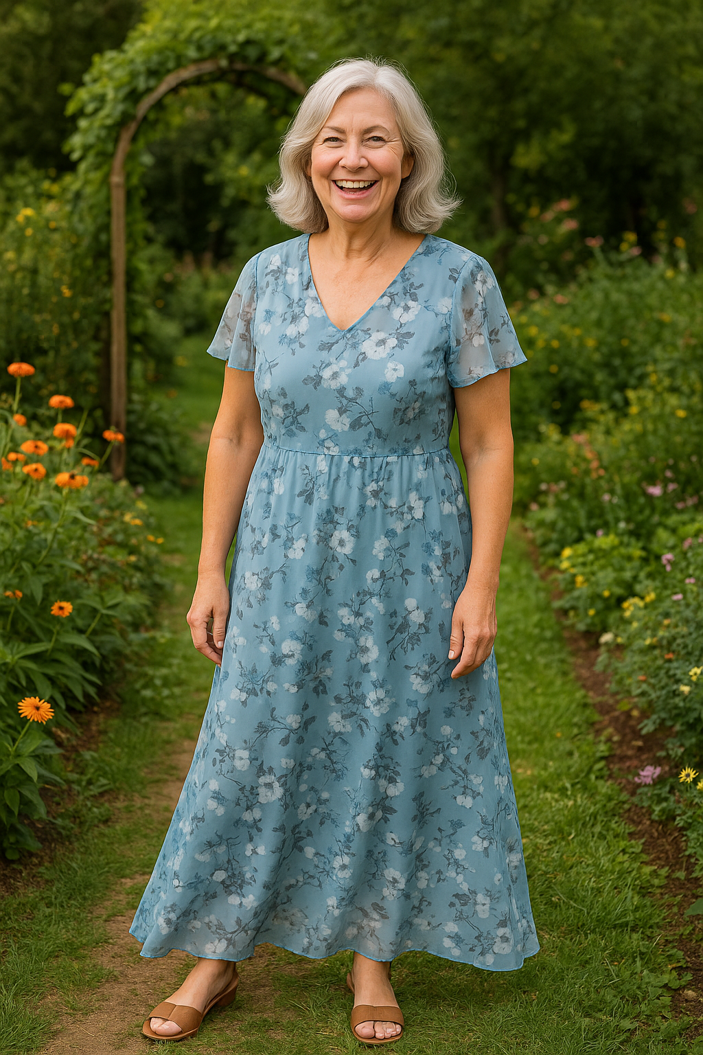 Sylvia™ | Dress – Flows with Grace, Fits with Ease