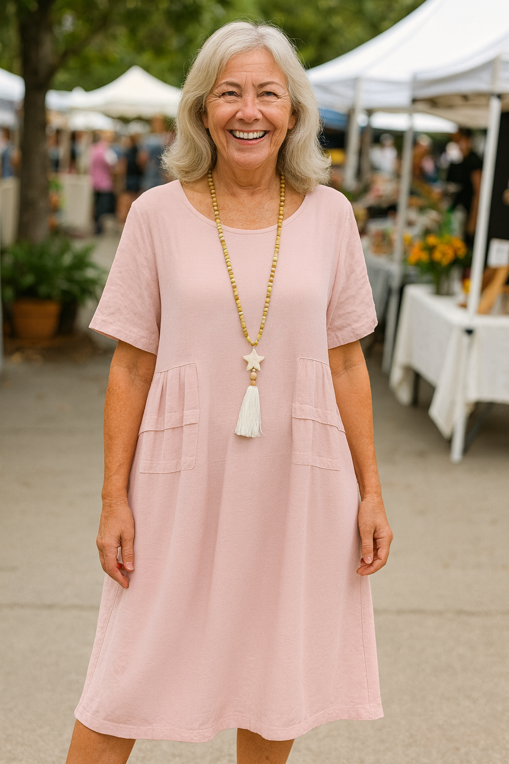 Leah™ | Effortless Confidence Dress – Breathable, Flattering & Ready for Anything