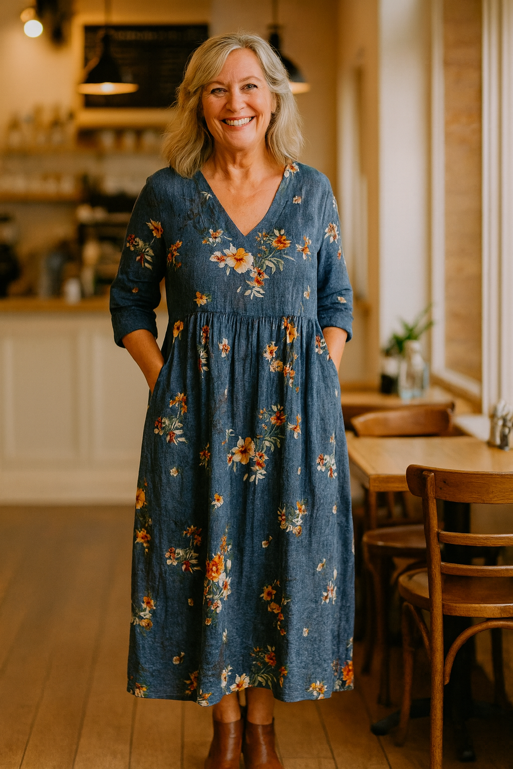 Noelia™ | Comfort Maxi Dress – Effortless Elegance, All-Day Confidence