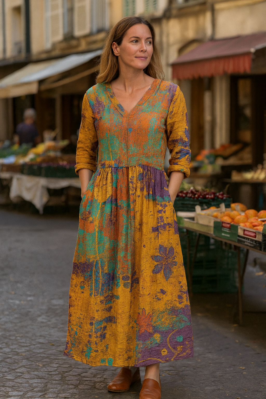 Noelia™ | Comfort Maxi Dress – Effortless Elegance, All-Day Confidence