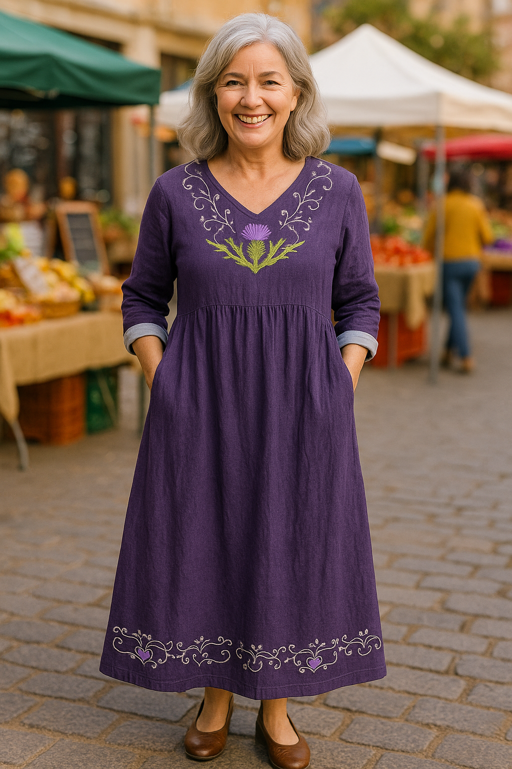 Noelia™ | Comfort Maxi Dress – Effortless Elegance, All-Day Confidence