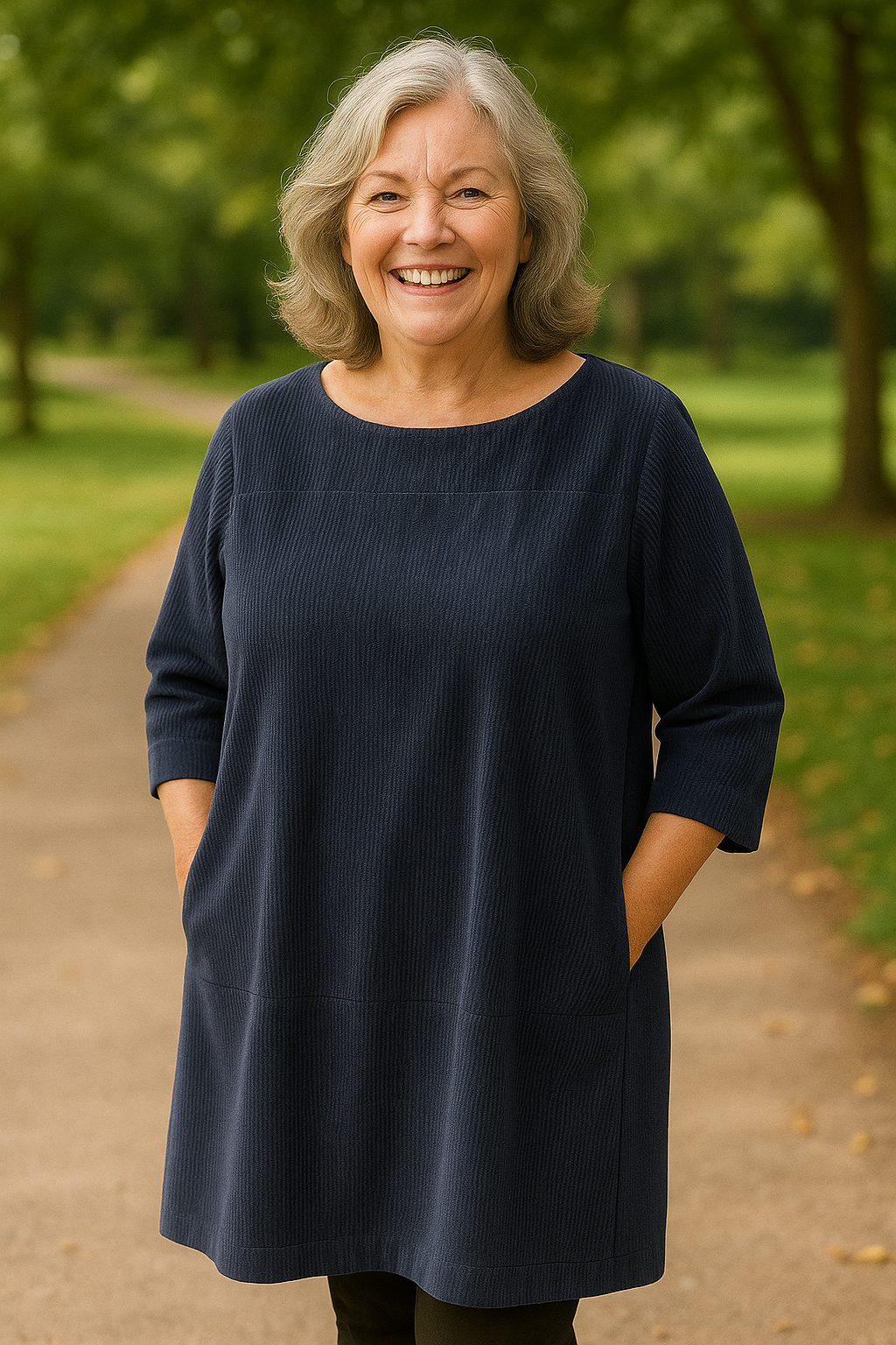 Marley™ | Soft Cord Tunic – Effortless Comfort, Quiet Elegance