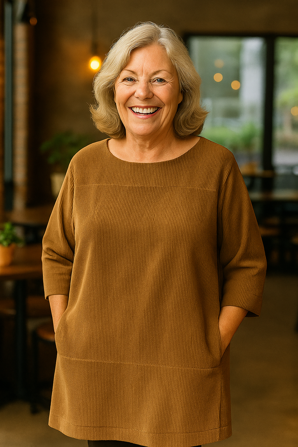 Marley™ | Soft Cord Tunic – Effortless Comfort, Quiet Elegance