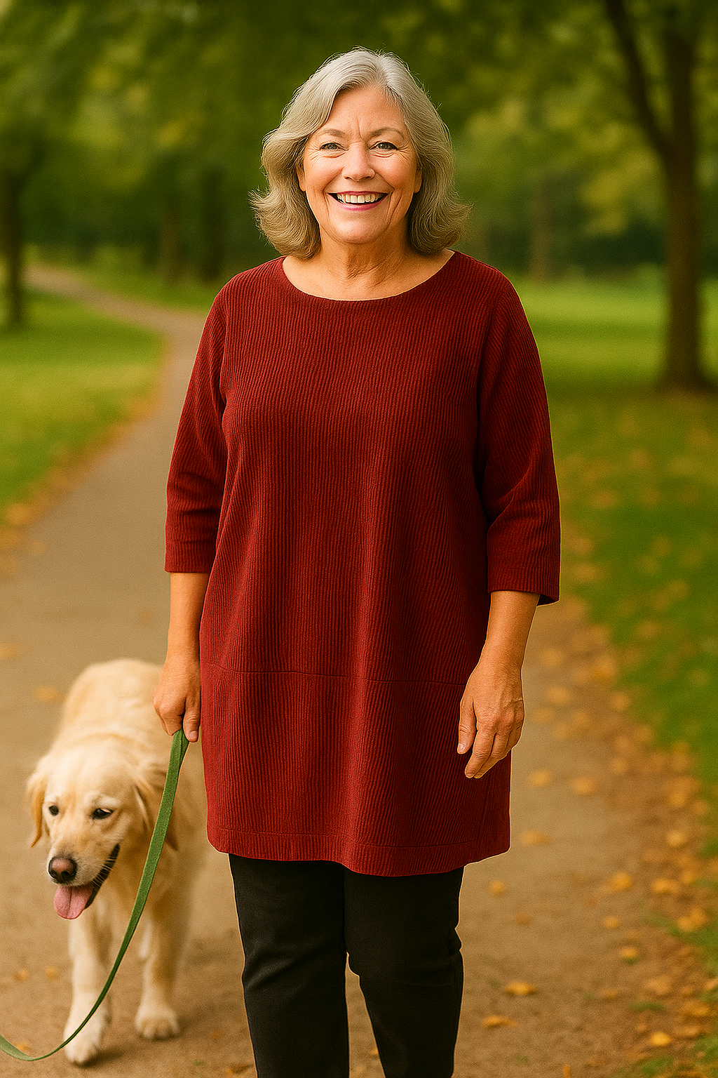 Marley™ | Soft Cord Tunic – Effortless Comfort, Quiet Elegance