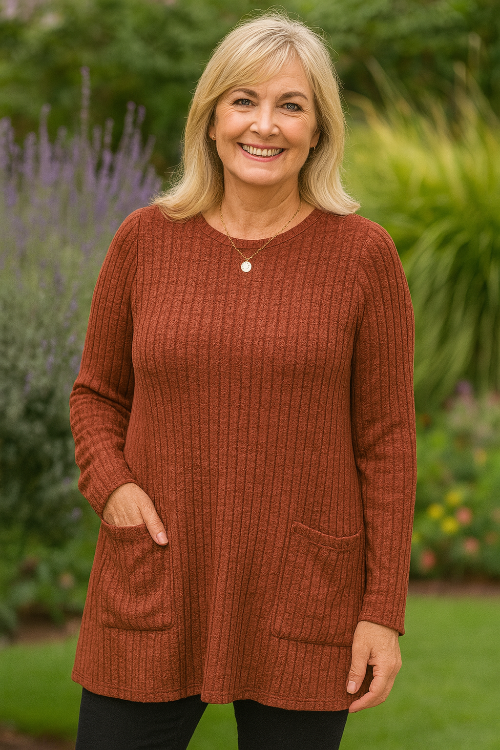 Thalia™ | Soft Confidence Pocket Tunic