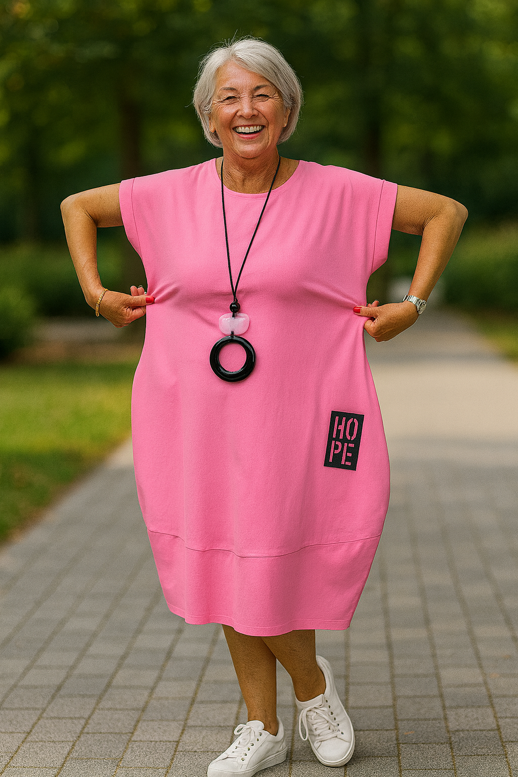 Cerynna™ | Comfortable Pocket Dress – Effortless Style, Everyday Ease