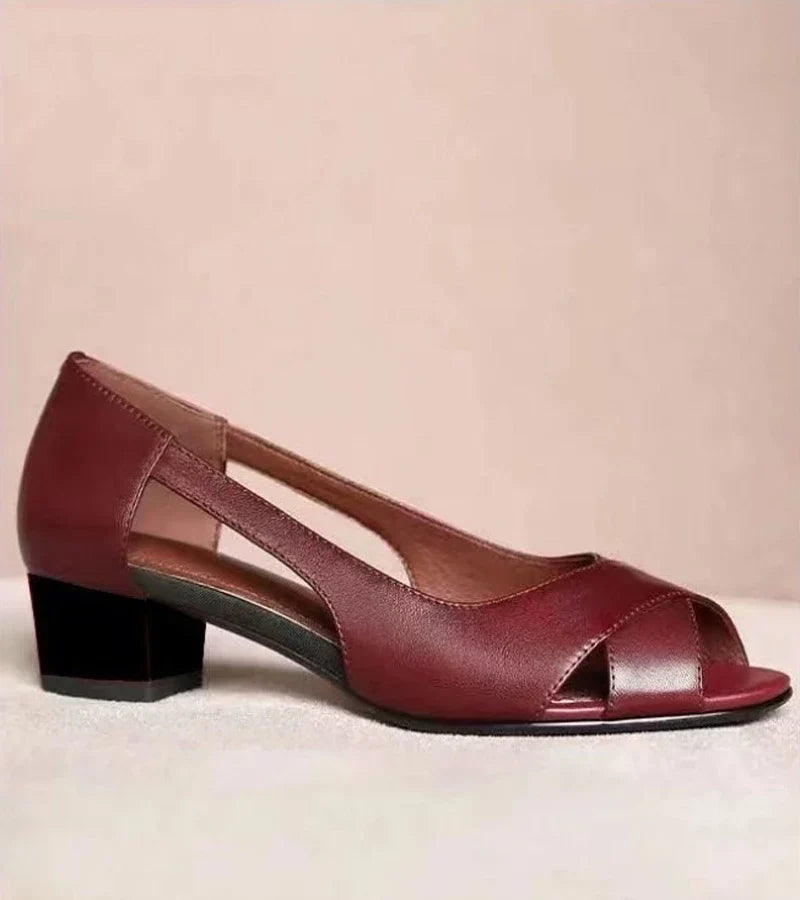 Junia™ | Comfortable Vintage Low-Heeled Shoes