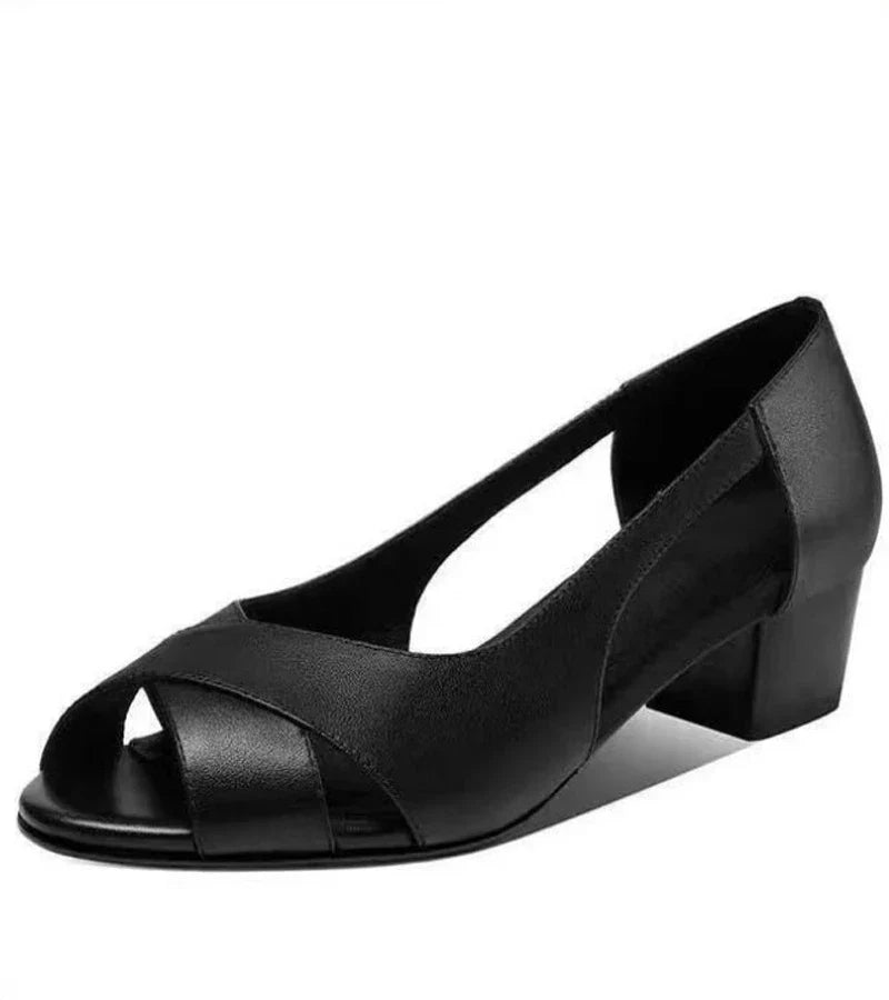 Junia™ | Comfortable Vintage Low-Heeled Shoes