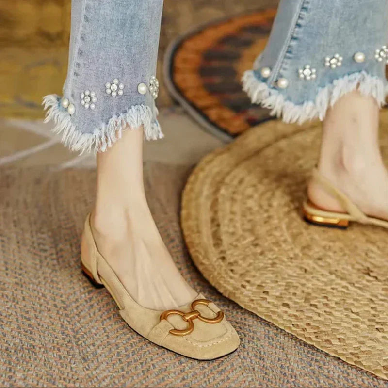 Nuviana™ | Elegant Slingback Ballerinas