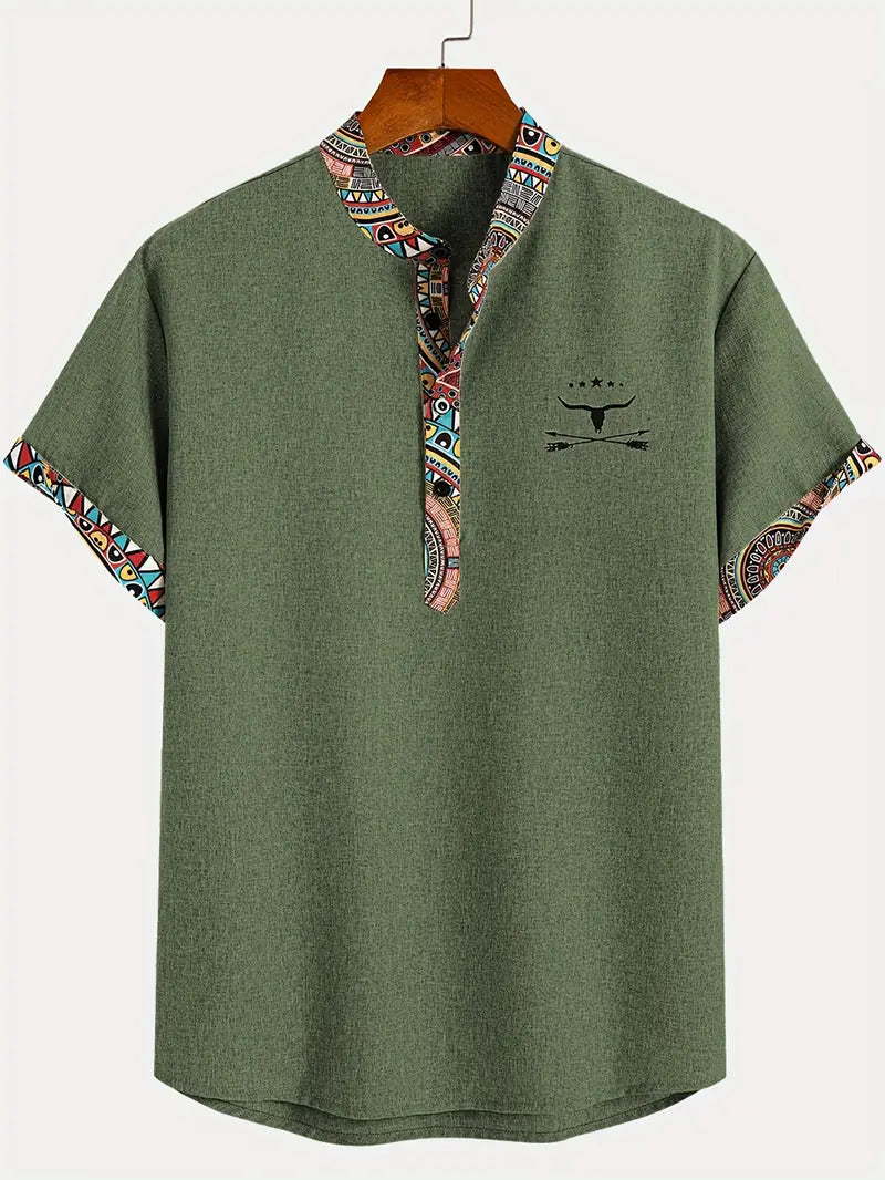 Van Der Waal™ | Elegant Short-Sleeved Shirt