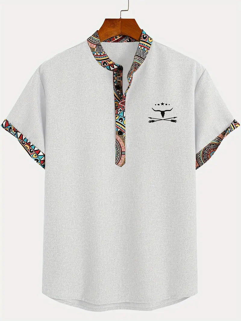 Van Der Waal™ | Elegant Short-Sleeved Shirt