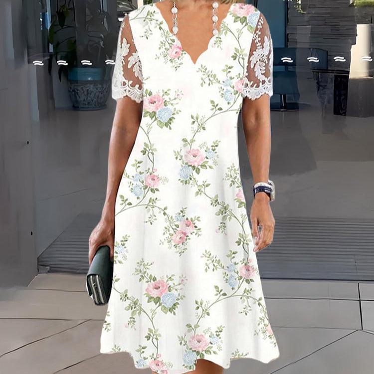 Diana™ | V-Neck Mini Dress