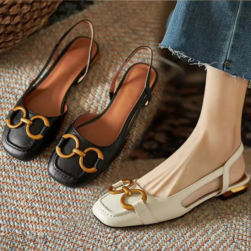 Nuviana™ | Elegant Slingback Ballerinas