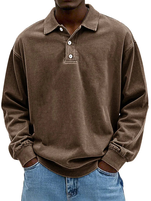 Noel™ | Long Sleeve Polo Shirt