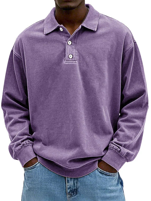 Noel™ | Long Sleeve Polo Shirt