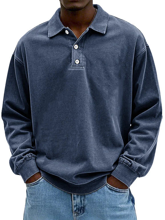 Noel™ | Long Sleeve Polo Shirt