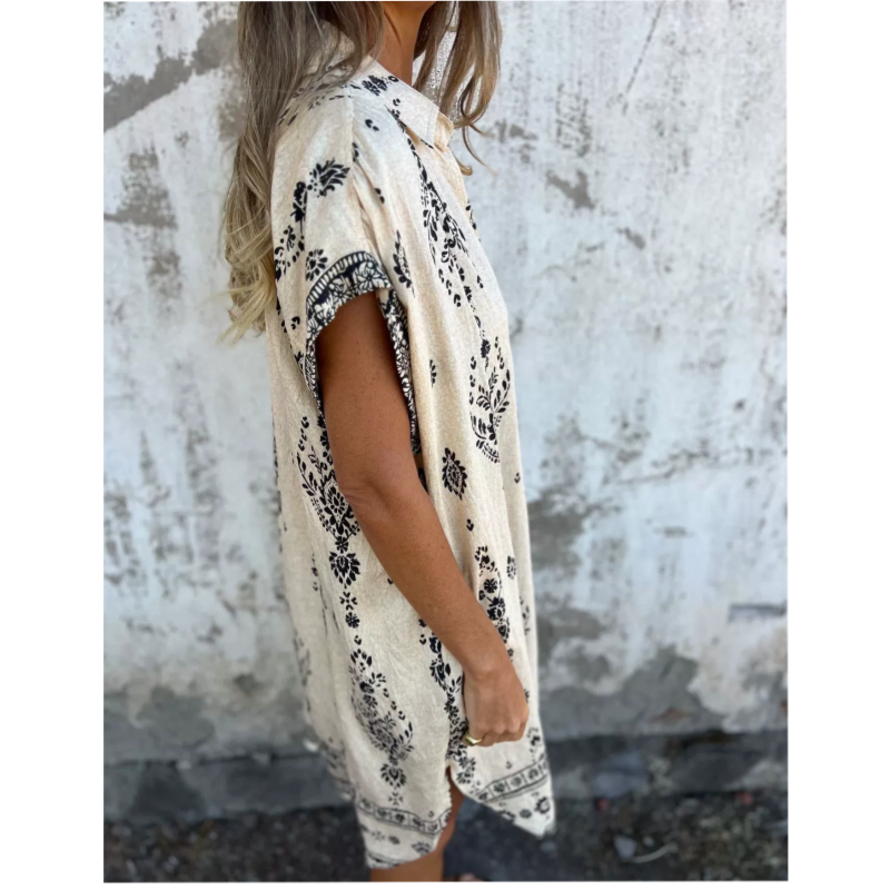 Marlowe™ | Seabreeze Boho Dress ( Cotton-Linen )