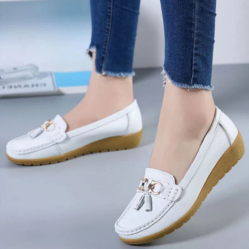 Nomi™ | Breathable Leather Loafers