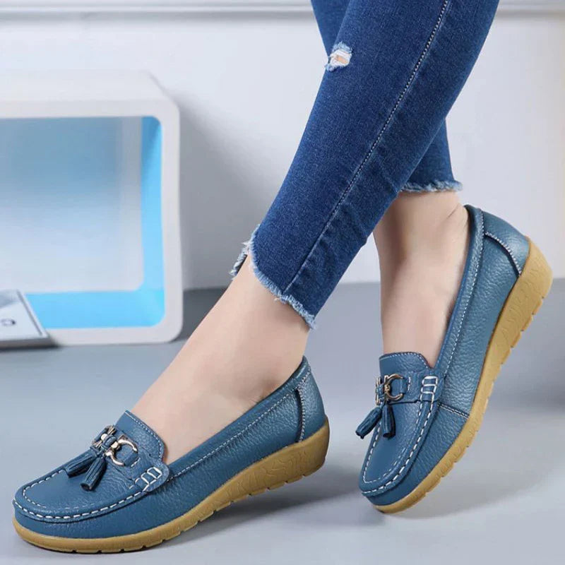 Nomi™ | Breathable Leather Loafers