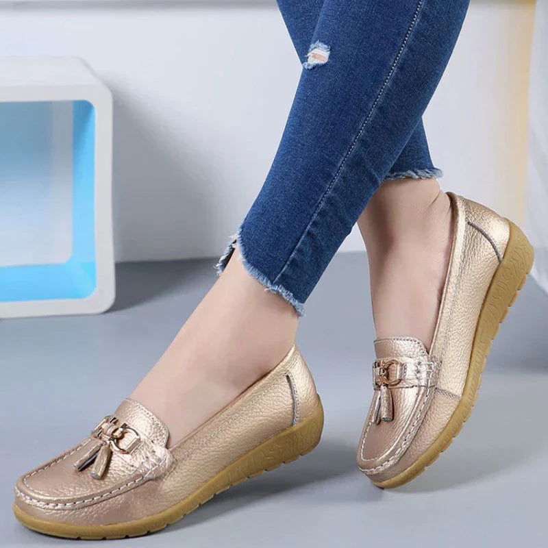 Nomi™ | Breathable Leather Loafers