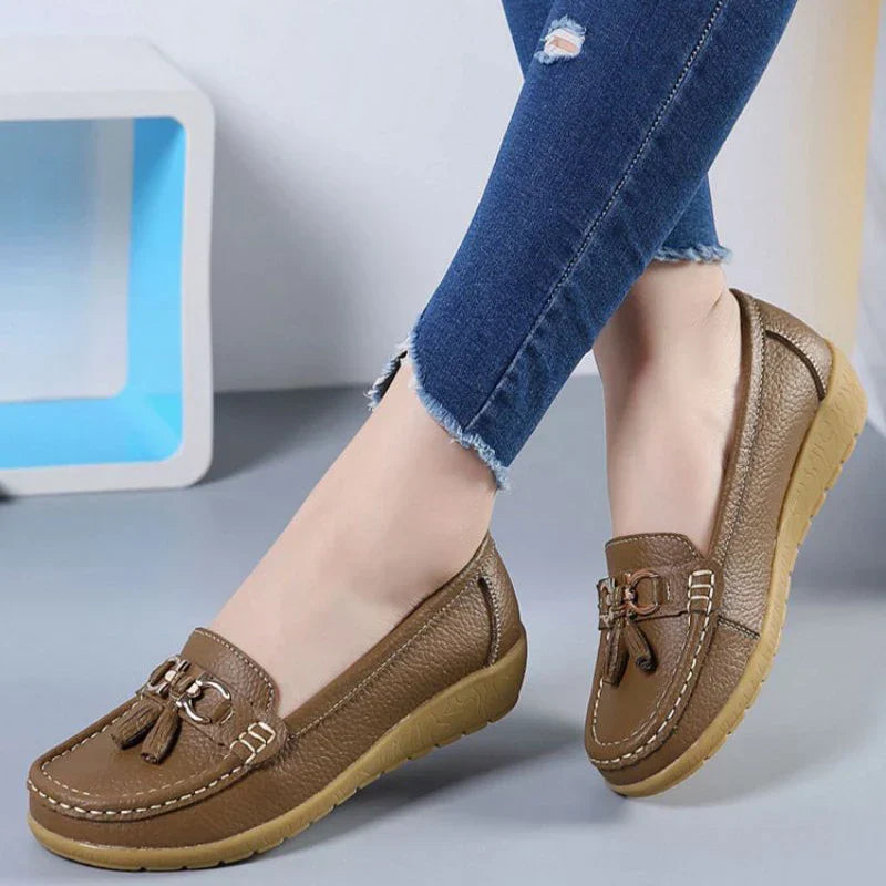 Nomi™ | Breathable Leather Loafers