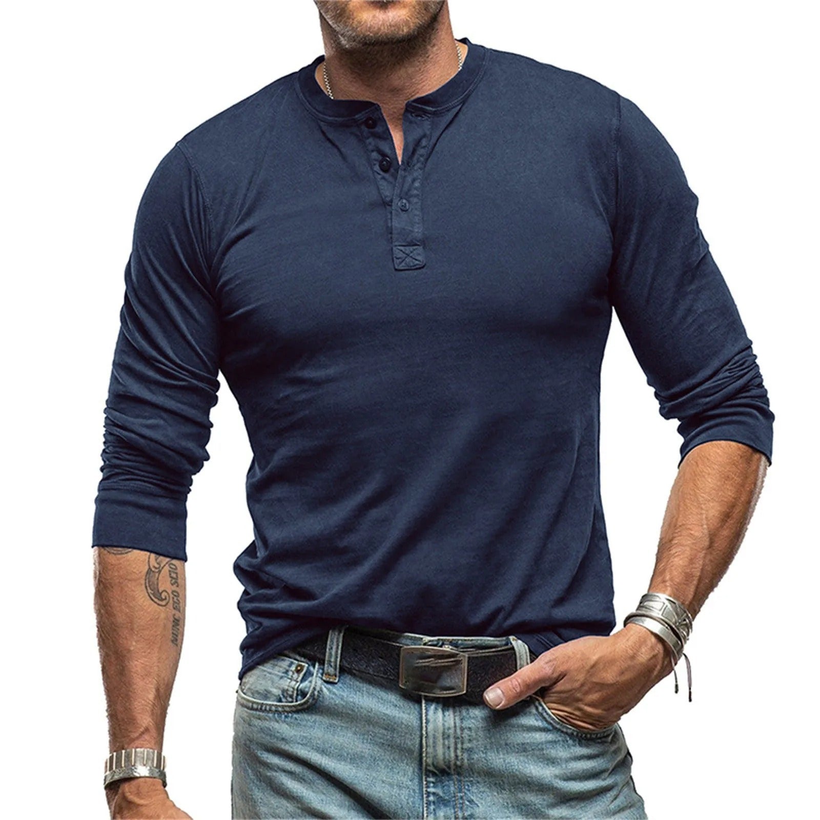 Marijn™ | Vintage Long Sleeve Shirt