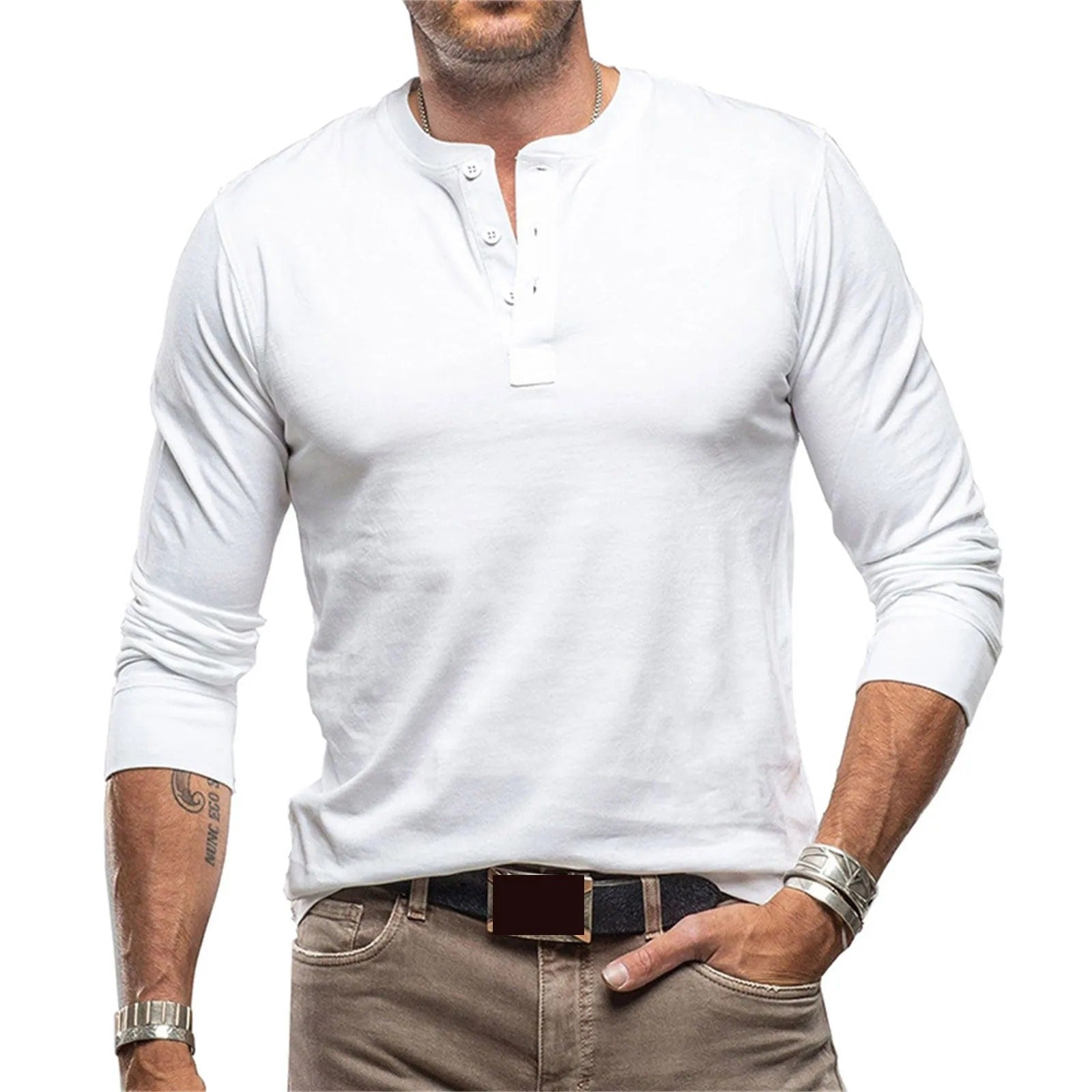 Marijn™ | Vintage Long Sleeve Shirt