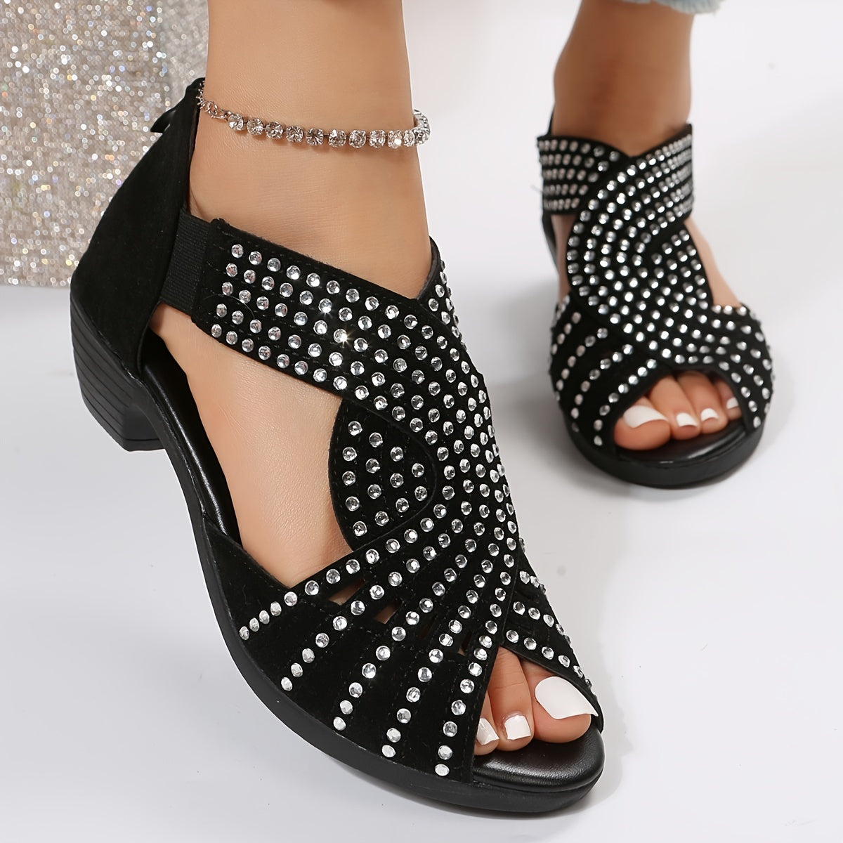 Zayla™ | Comfortable Sparkle Sandals
