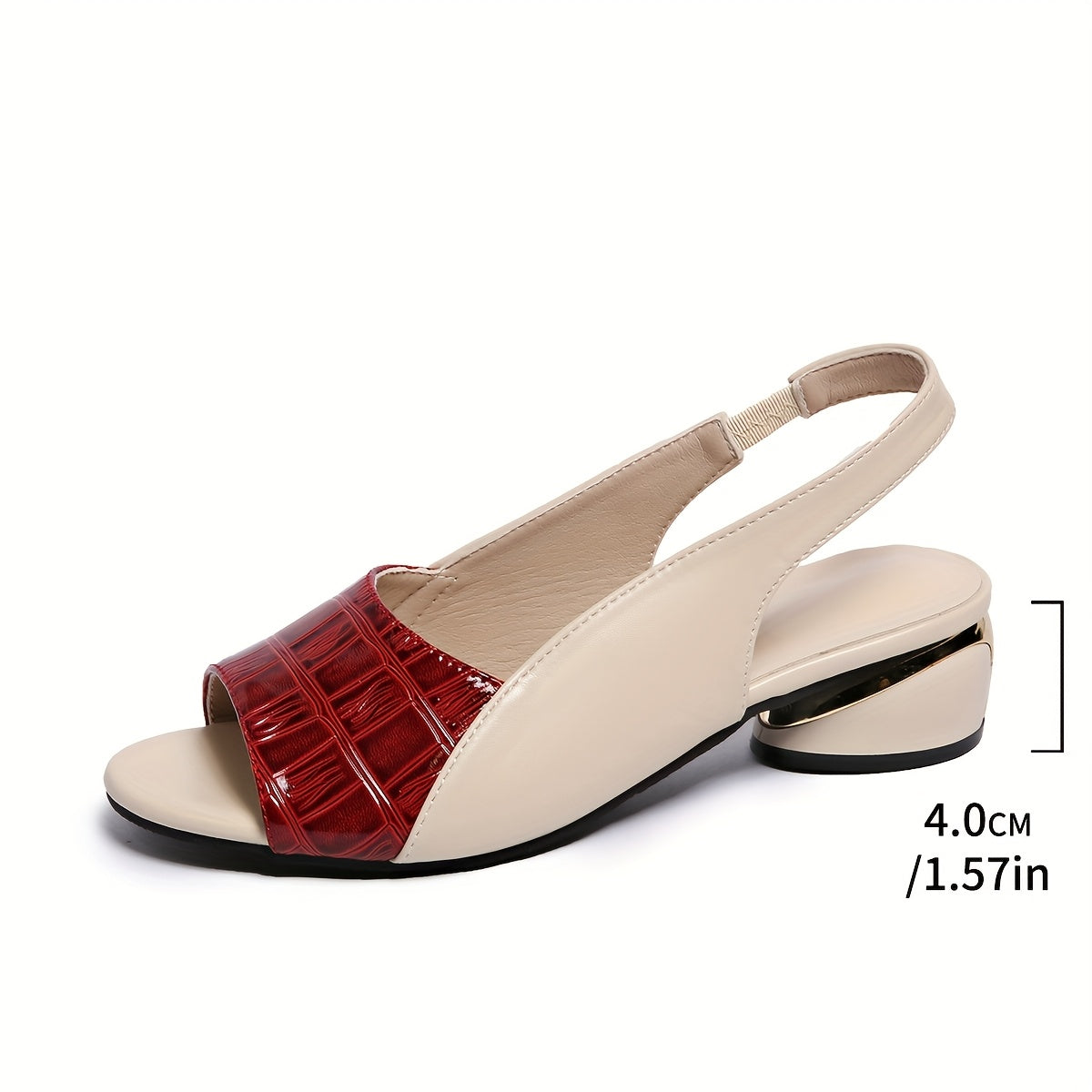 Orla™ | Two-Tone Slingback Heels