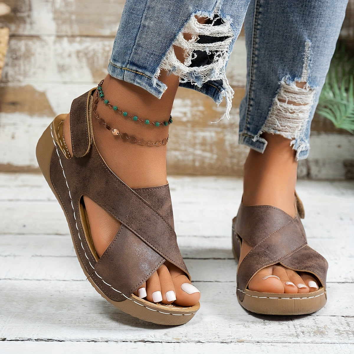 Ginevra™ | Wedge Platform Sandals