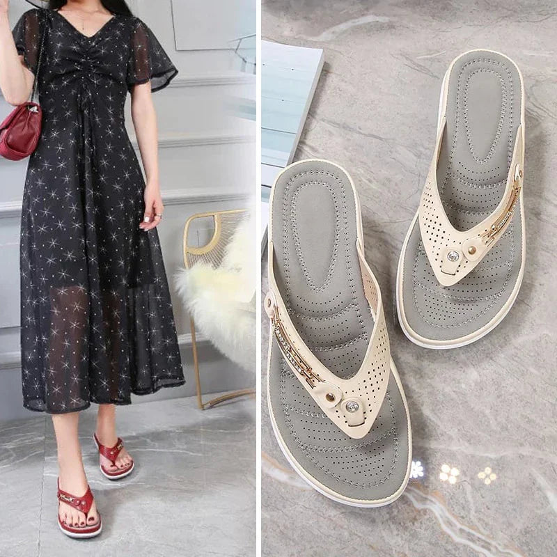 Mulè™ | Flip-flops with a Padded and Cushioned Sole for Optimal Comfort