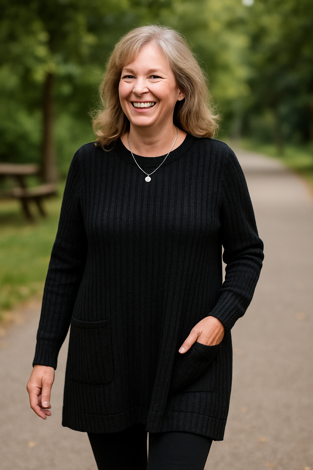 Thalia™ | Soft Confidence Pocket Tunic